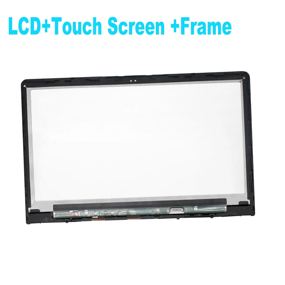 Dla HP Pavilion x360 15-BR 15T-BR000 15 br052od 15 br018na 15 br005nm 15 br010nd wyświetlacz LCD Panel dotykowy ekran szkło Digitizer