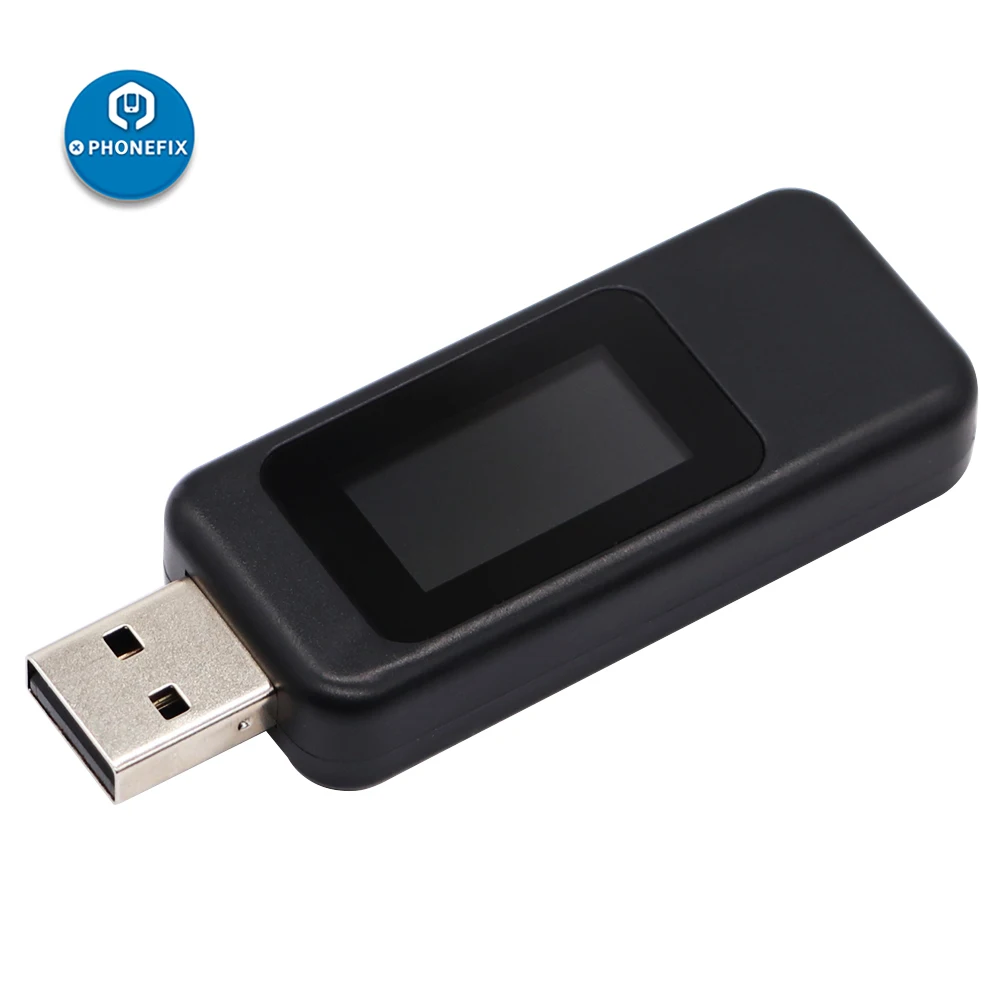 Usb Meter Tester Kleurrijke Lcd-scherm Usb Tester Charger Meter Usb Voltmeter Amperemeter Voor Detecteren Spanning/Stroom/Capaciteit