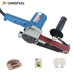 Variable Speed Portable sand belt machine 30*533mm Belt Orbital Sander Buffing Sanders 550w High Power Woodworking