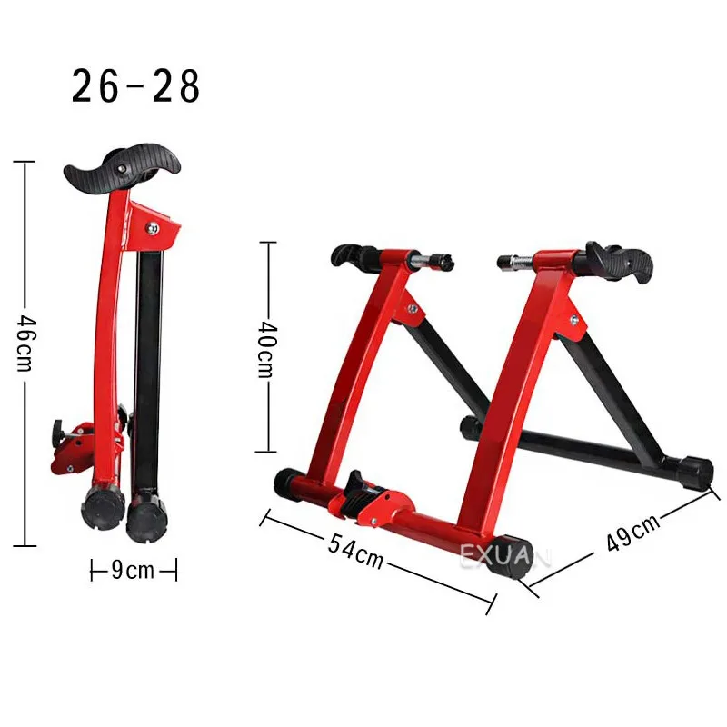 High-quality parking rack indoor bicycle riding platform road mountain folding reluctance training platform