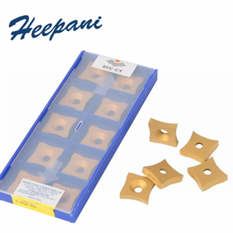 

10Pcs S-SPUB-63I / G / H / J / K / T YBC151 Tungsten Carbide Tips Indexable Inserts Saw Blade CNC Tube Scarfing Insert