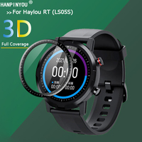 For Haylou RT LS05S / RS3 LS04 Smart Watch Full Cover 3D Curved Plating Soft PMMA PET Film Screen Protector -Not Tempered  Glass