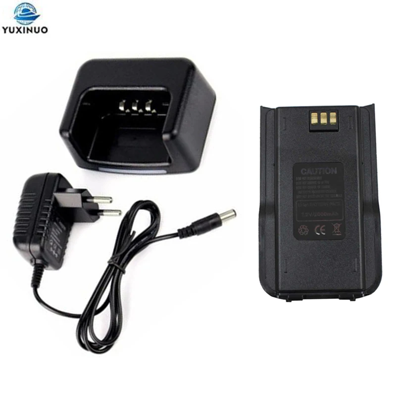 

LB-75L 7.2V 2000mAh Li-ion Battery + AC Charger for TYT MD380 MD-380 MD-UV380 UV390 380G MD-446 DP-290 Retevis RT3 Walkie Talkie