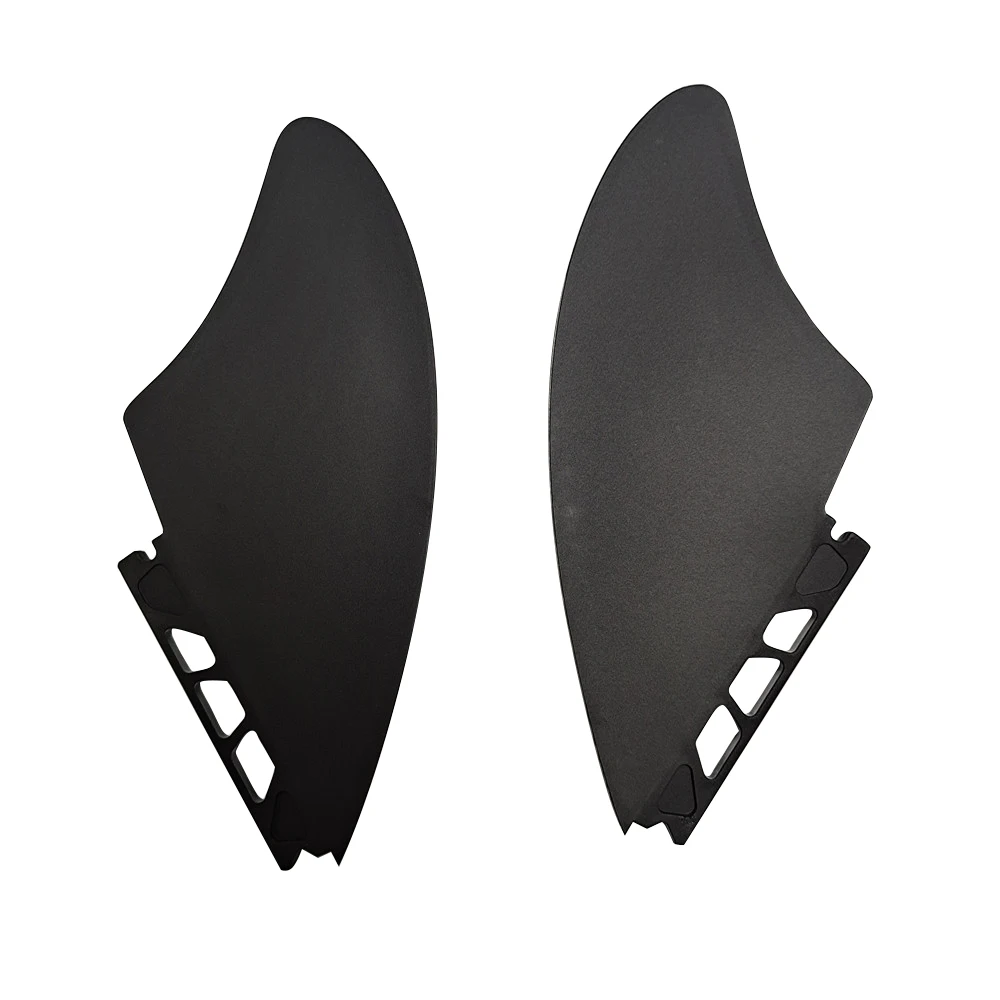 New Style Single Tabs Plastic Fins K2 Black Color keel fin Surf Fins Plastic Nylon Twin Fin in Surfing