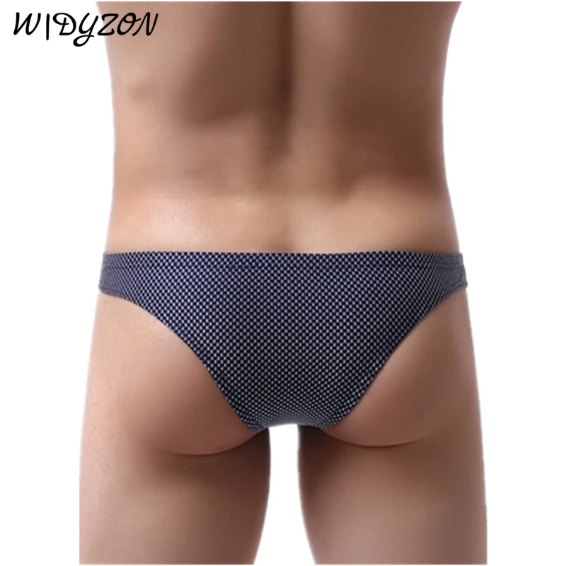 WIDYZON Sexy Underwear Men Briefs U Convex Breathable Mini Briefs Bikini Cueca Masculina Low Waist Male Panties Men Jockstrap