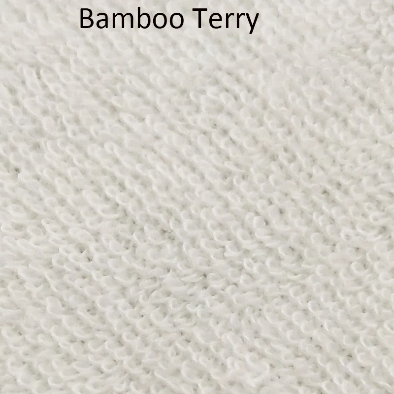 1M Organic Bamboo Terry For Baby Cloth Diaper Insert Reusable Super Absorbent for Nappy DIY Breathable Bamboo Fiber Fabric