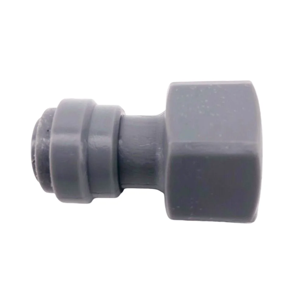 KegLand Monotight-8mm(5/16inch) x1/2inch Thread Female Push-in Fittings Plastic quick connect Pipe Hose Connector