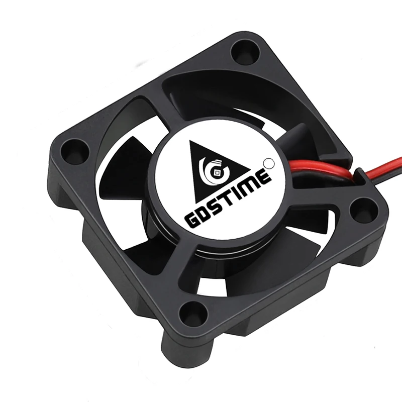 5 Pieces Gdstime DC 24V 12V 5V 3cm 30x30x10mm 2Pin Ball Bearing Portable Cooling Fan Dupont 2.54 2.0 30mm x 10mm Cooler 3010