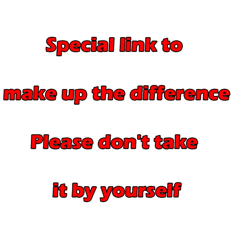 Special link to make up the difference