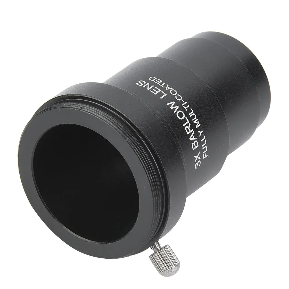 Telescope 3x Barlow Lens M42x0.75 Thread Interface for 1.25 Inch Astronomical Professional Astronomical Telescope Eyepieces