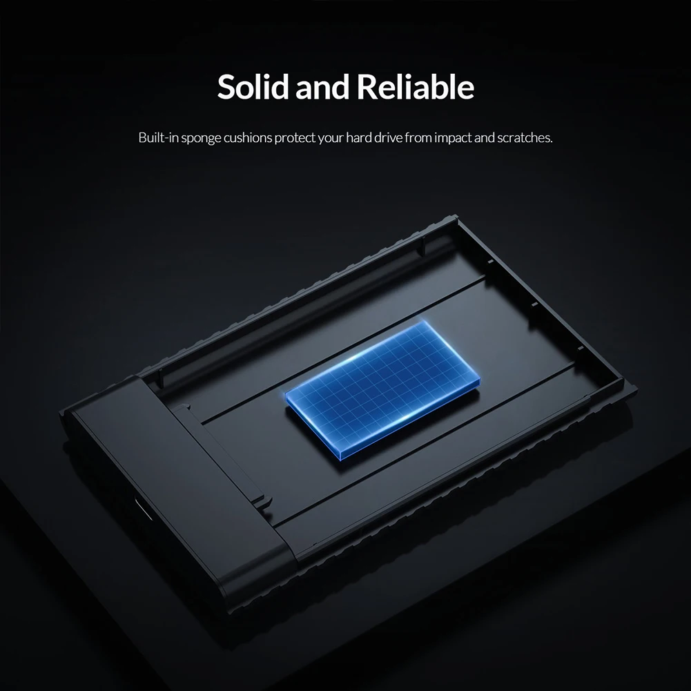 ORICO External Hard Disk Case 2.5 inch SATA HDD SSD External Box 4TB Type C to USB 3.0/3.1 HDD Housing for SSD Enclosure