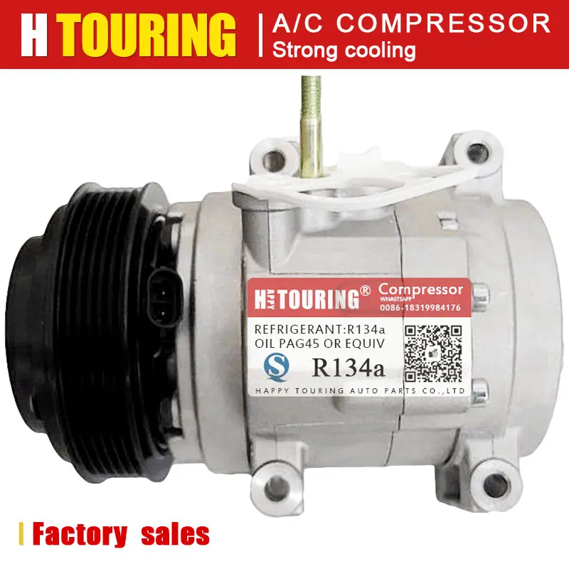 Car air conditioning compressor for SSANGYONG REXTON 2003-2012 4WD KMJ 749004 6711303011 6711303111