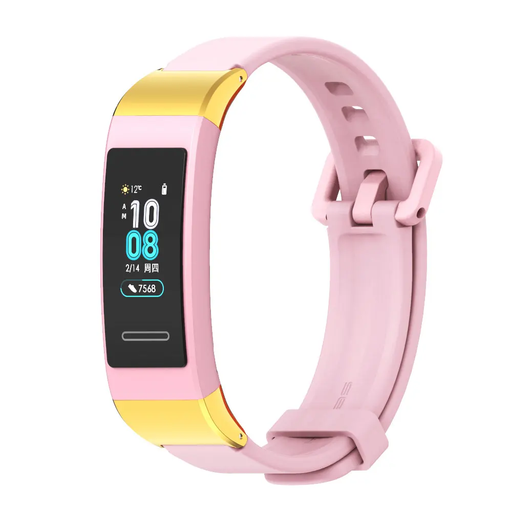 For Huawei Band 4 Pro Strap Wrist Bracelet for Huawei Band 3 Wristbands for Huawei Band 3 Pro Strap Silicone Band Accessories