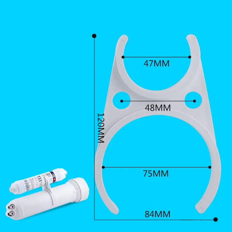 Purificador de água duplo clipe diâmetro interno da braçadeira 47mm a 75mm elemento de filtro fixação mãe e filho clipe 3013 e pequeno