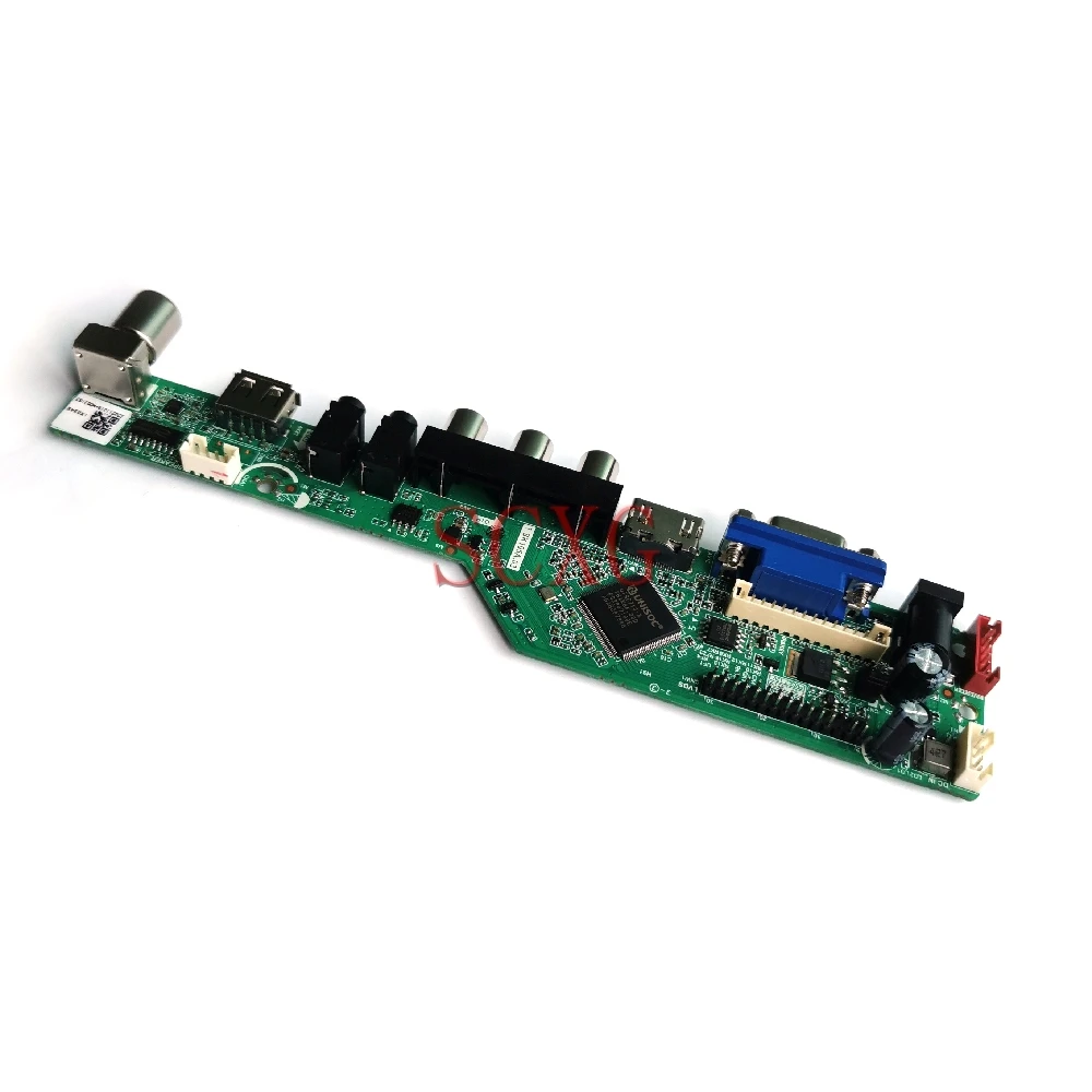 1280*800 30Pin LVDS ajuste LP141WX3-TLA1/TLB1/TLN1/TLP1/TLQ1/TLR1 VGA AV HDMI USB compatible con 1CCFL LCD kit de pantalla coche tarjeta analógica