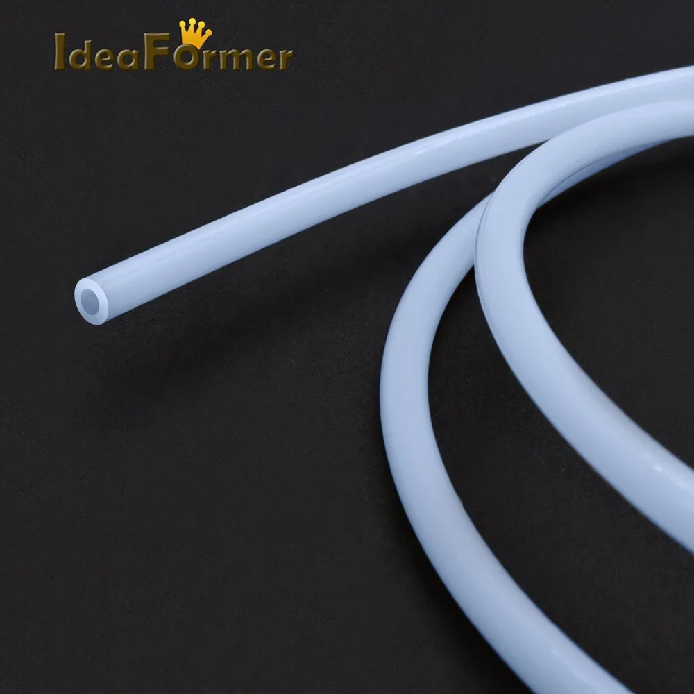 1M PTFE Rohr 1mm 2mm 3mm 4mm 6mm 8mm Teflonto Rohr weiß Für 1,75mm/3,0mm Filament 3D Drucker Teile Bowden Extruder V5/V6 J-kopf – Detail 3