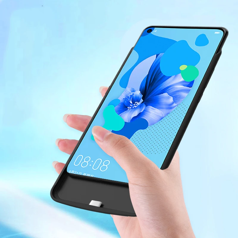 Silm Shockproof battery charger case For Huawei P20 Lite 2019 6.4 inch Power Case Extenal battery power bank Back cover Funda