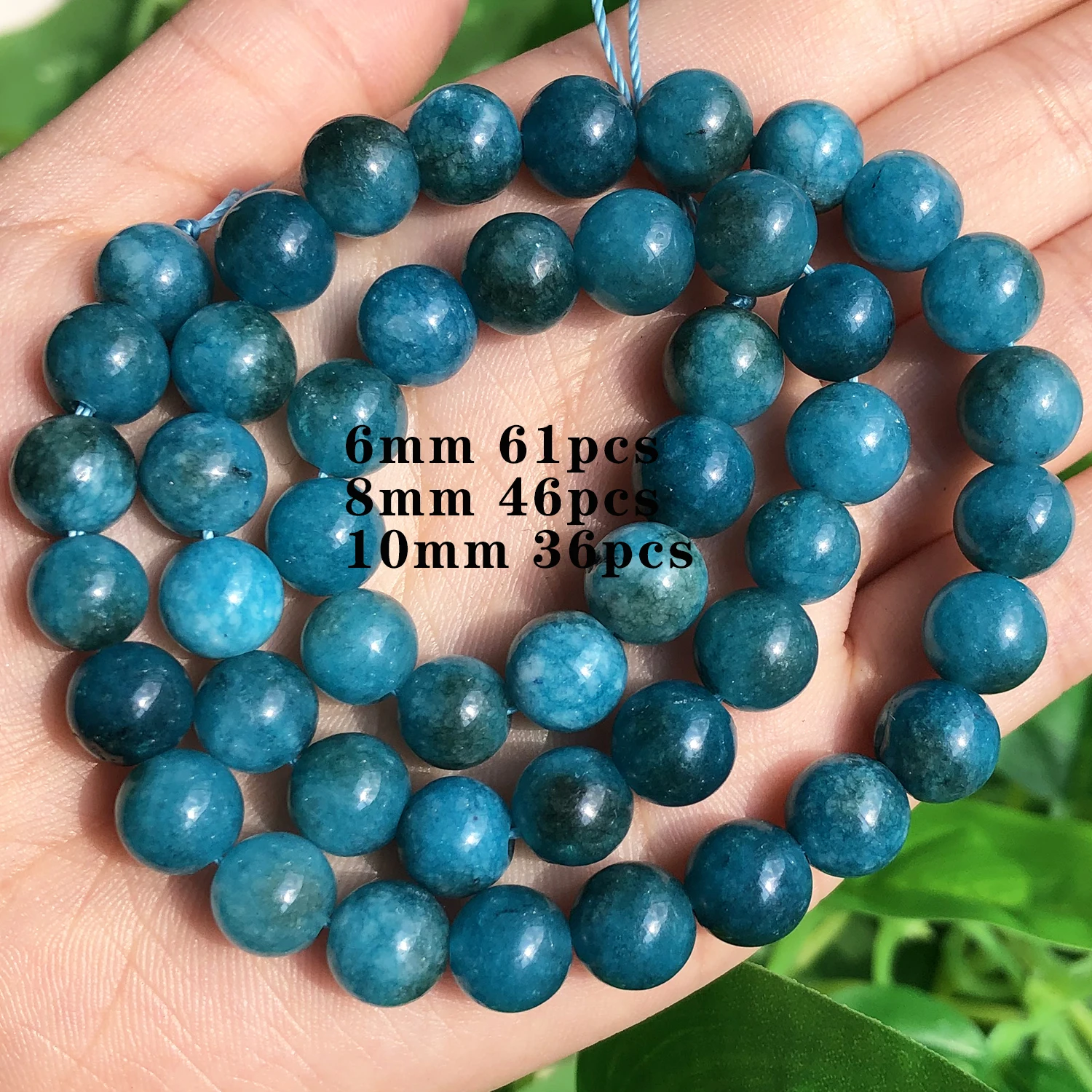 Natuursteen Blauwe Apatiet Gem Kralen Ronde Onregelmatige Facet Rondelle Losse Kralen Voor Sieraden Maken Diy Armbanden Accessoires