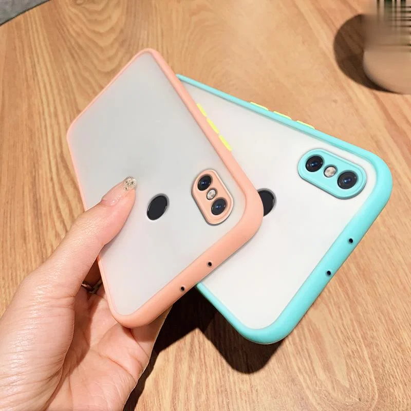Candy Colors CASE For Xiaomi Mi 8 Matte Luxury Silicone Ultra Thin Cartoon Case For Xiaomi Mi 8 Shockproof Protector Back Cover