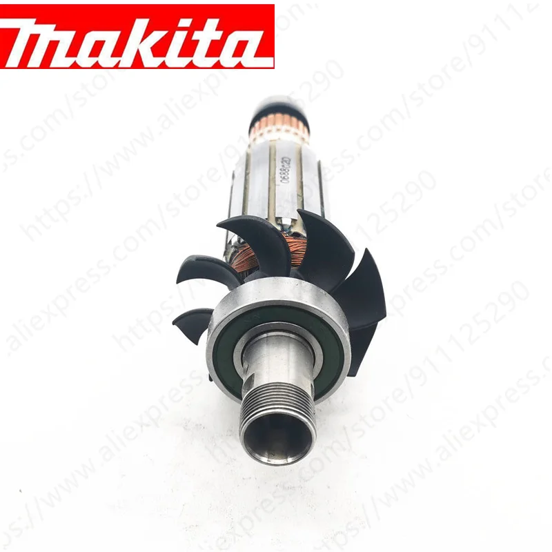 AC220-240V Armature Rotor Anchor for MAKITA RT0700C RT0702C 515844-0 518802-5 Trimming Machine Rotor Power Tool Parts