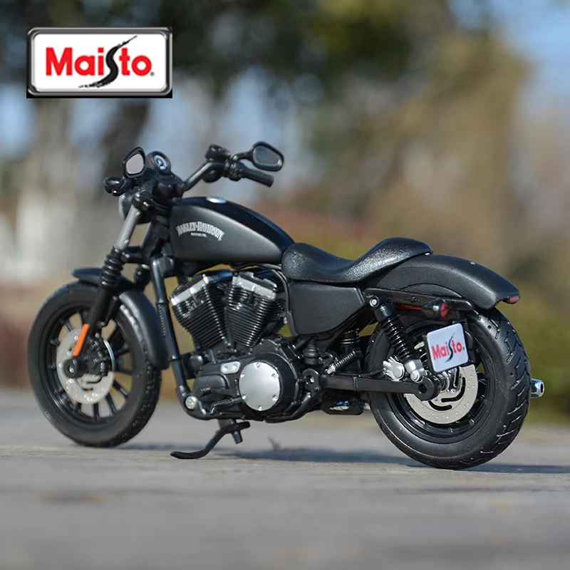 Maisto 1:12 Harley Davidson 2014 Sportster Iron 883 odlew pojazdy kolekcjonerskie hobby Model motocykla zabawki