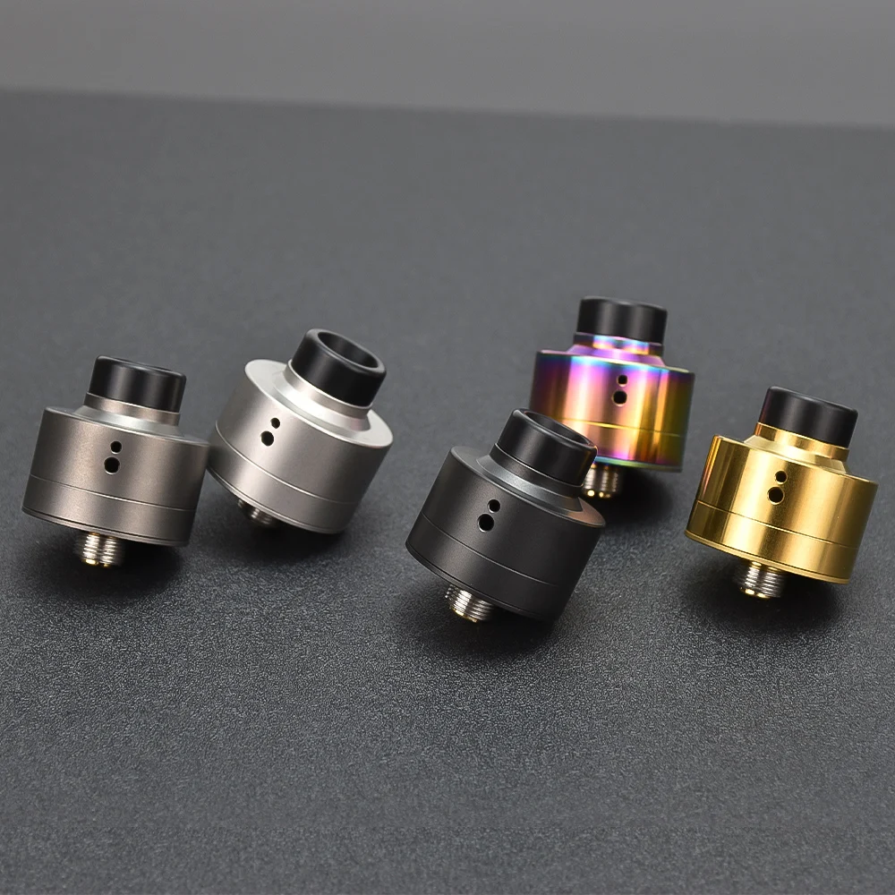 Coolvape Haku Venna RDA 22Mm Atomizer 304 SS MTL พร้อม Squonk BF PIN V2 Vape Vaporizer Rebuilding Single Coil E-Cigarette ถัง