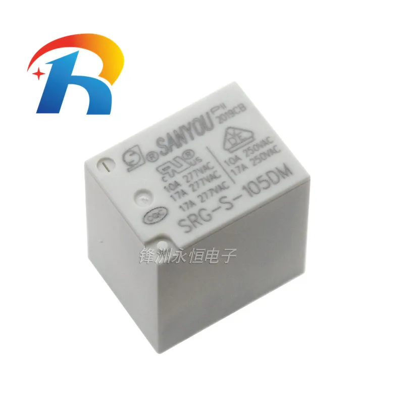 

Free shipping 50PCS 100%Original New SANYOU SRG-S-105DM SRG-S-112DM SRG-S-124DM 4PINS 17A 5VDC 12VDC 24VDC POWER Relay