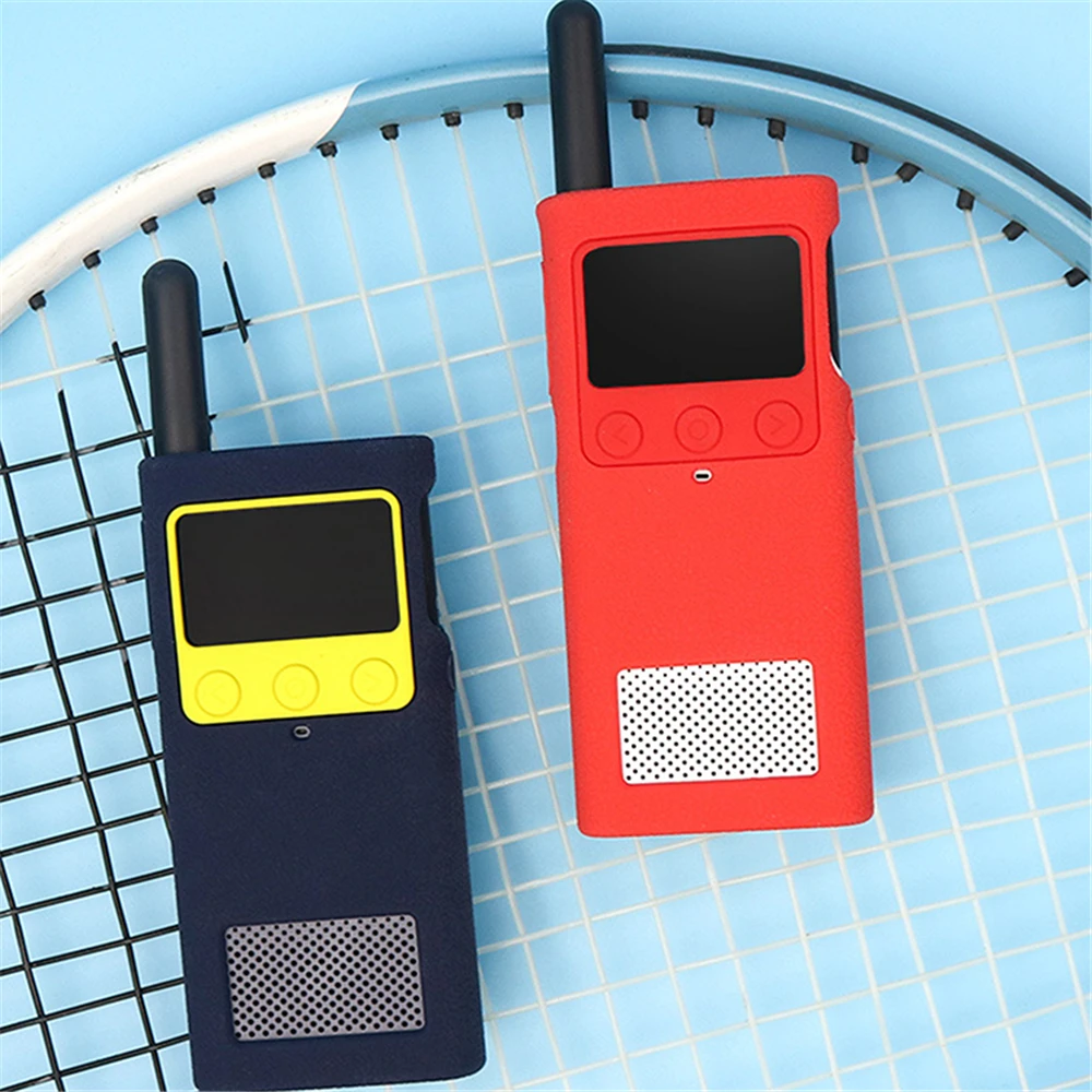 Housse en Silicone souple antichoc pour walkie-talkie Mijia 1S, accessoires