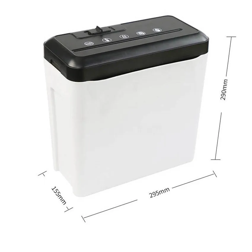 7L Capacity A4 Size Office Home Automatic Electric Paper Shredder 4x30mm Electric File Paper Crush Shredder 220V 200W 9938#