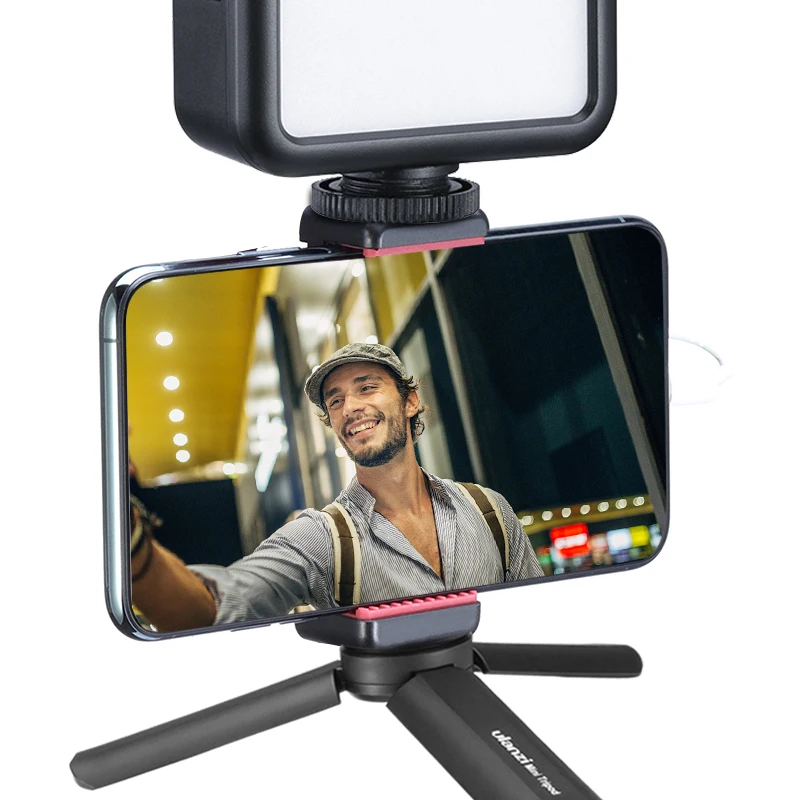 Ulanzi ST-07 รองเท้าเย็นโทรศัพท์ผู้ถือMountขยายรองเท้าเย็นสำหรับVlogไมโครโฟนLED Light Vlogขาตั้งกล้องMount