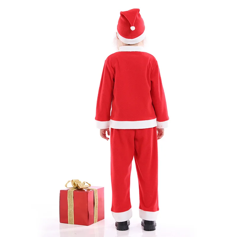 Costume Cosplay de noël pour enfants, ensemble de vêtements de maquillage pour fête de noël et nouvel an, pour garçons et filles, pour spectacle sur scène