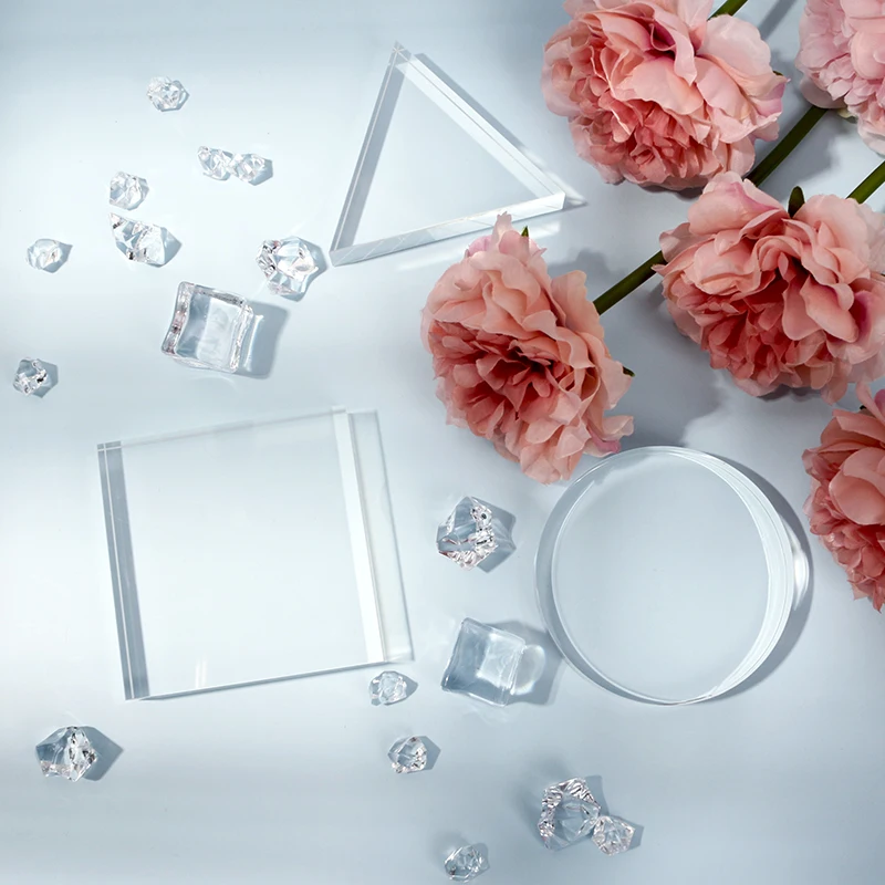 Cube en acrylique transparent INS Shoot, Studio photo, Accessoires de photographie, Accessoires pour bijoux, Outils de maquillage, Cosmétiques