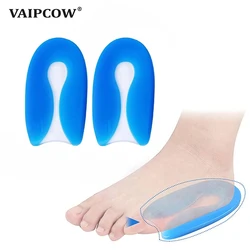 Plantillas de Gel de silicona PU para el talón, almohadillas para aliviar el dolor de pies, protectores de fascitis Plantar, almohadilla para el cuidado de los pies