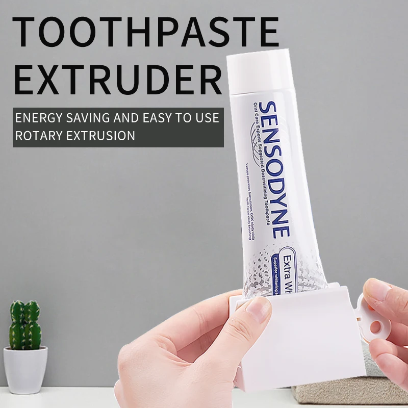 

Multifunction Toothpaste Tube Squeezer, Easy Portable Plastic Dispenser, Bathroom Accessories Sets