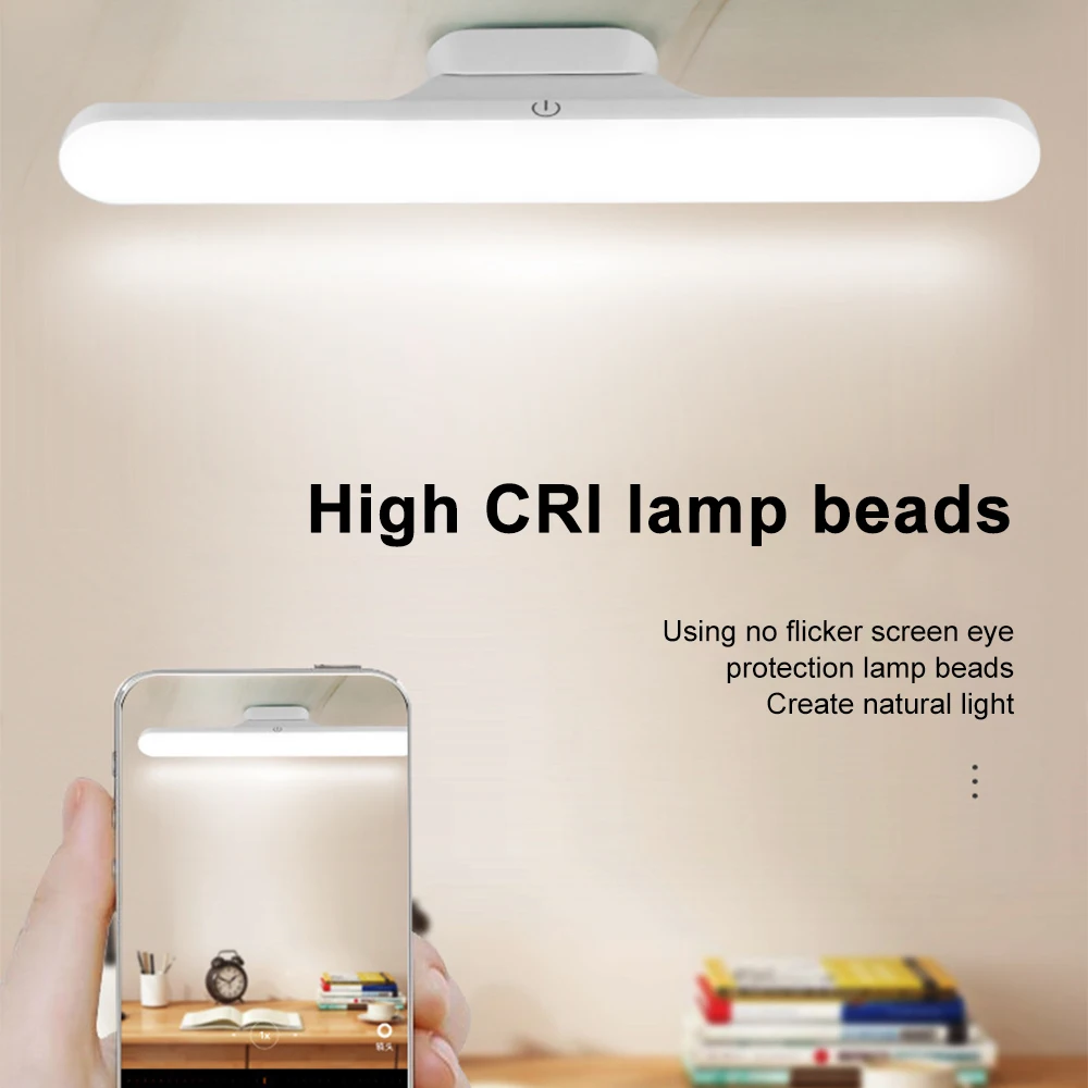 LED Mirror Front Lamp Student Dormitory Desk USB Screen Lamp Magnetic Bedside Reading Lamp Cabinet Lamp Eye Protection Lamp