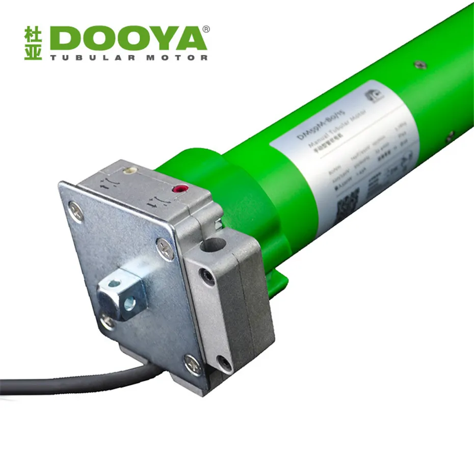 Dooya DM59M 80/15 Manual Tubular Motor for Motorized Rolling Shutter Door/Awning,Manual Control+Rf433 Control,for 80/114mm Tube