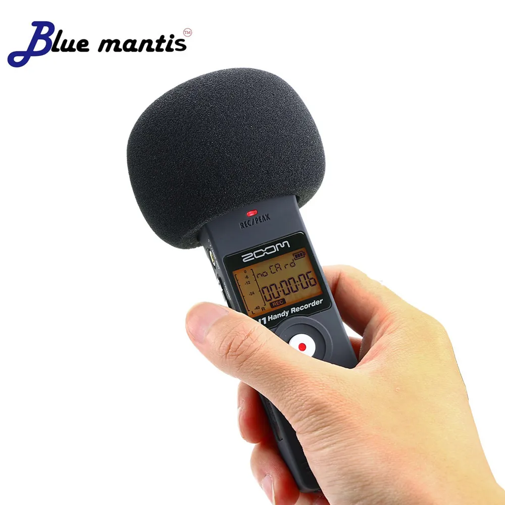 Blue Mantis Outside Dead Cat  Artificail Furry Windproof Windscreen For Zoom H1 H1N  Sponge Microphone Cover  Foam Windshield