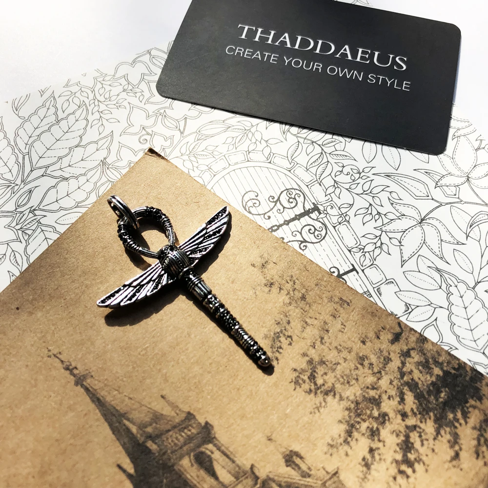 Pendant Skull Crown Cross of Life Ankh Scarab Karma Wheel Feather Lotus Tiger Maze Ethnic Lizard Jewelry Gift For Woman Men 5