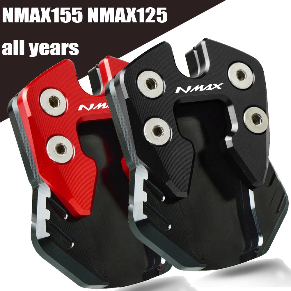 Motrocycle Kickstand Side Stand Enlarge Support Plate FOR YAMAHA NMAX N-MAX 155 125 NMAX155 NMAX125 2015 2016 2017 2018 2019