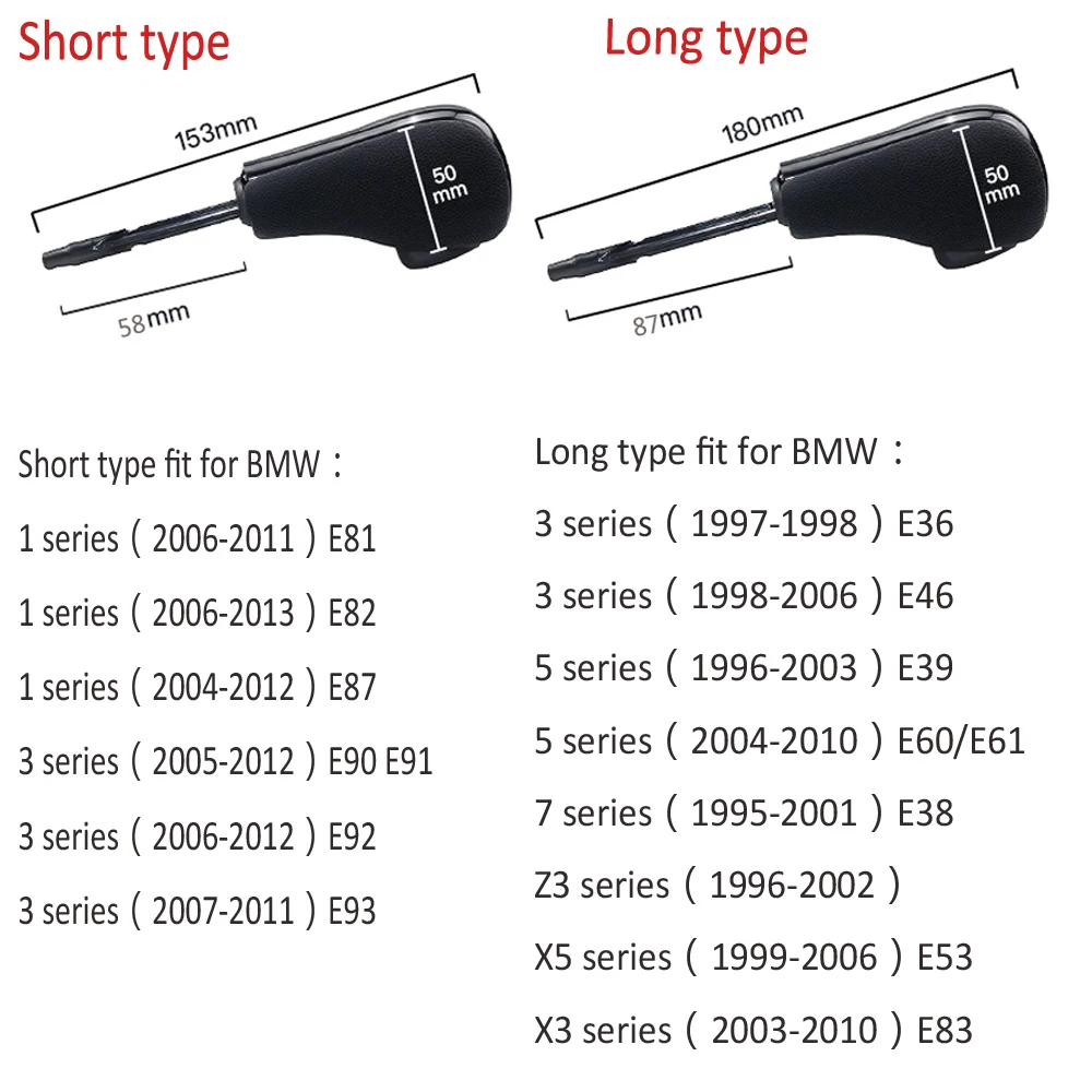 クルミの木の車自動ギアシフトノブハンドボールbmw E39 E46 E53