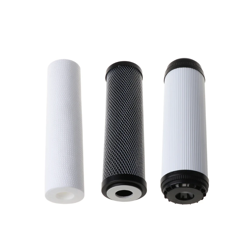 10 Inch Five-stage Reverse Osmosis Filter Set Water Purifier Element Cartridge 50 Gallon 5pcs/set Dropshipping