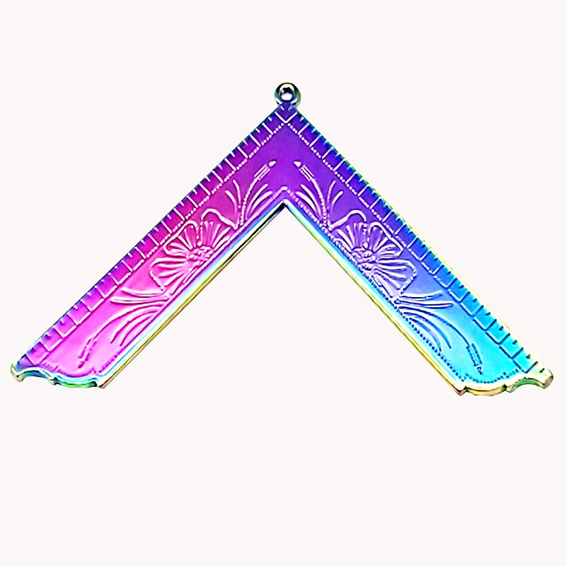 Freemasonry collar plated colorful jewelry Worshipful Master