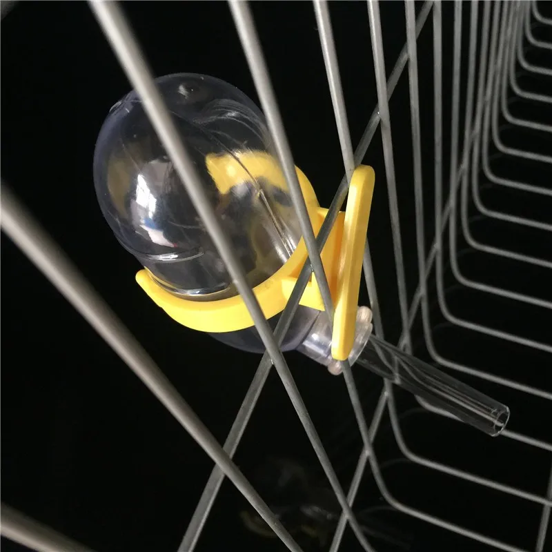 1 Pcs Hamster Drinker Hamster Cage Drinker Green Blue Pink We ship randomly Small animal cage drinking water Pets drink water