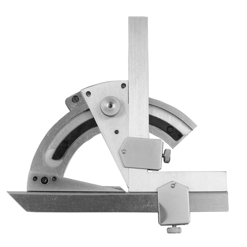 Universal Bevel Protractor 0-320 Degree Accuracy Angle Measuring Finder Ruler Tool Woodworking Measuring Tool with Case