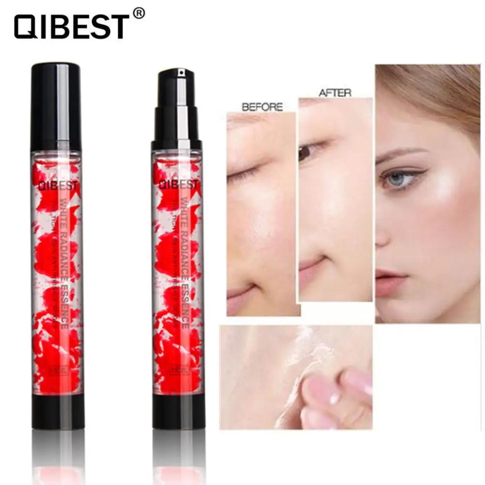 Qibest-hidratante facial hidratante, Base antiedad Natural, ilumina la Base, maquillaje nutritivo, imprimación para la piel