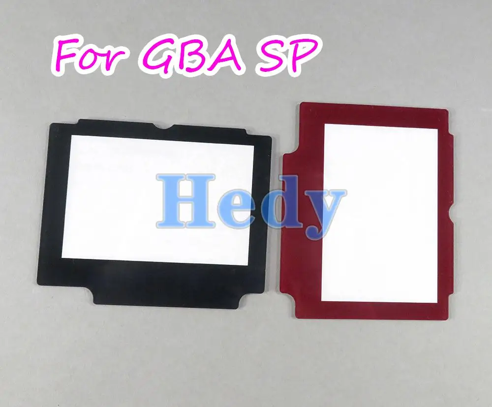 10pcs Replacement LCD screen protection panel for GBA SP Plastic Glass screen Lens For Nintendo Game Boy Advance GBA SP