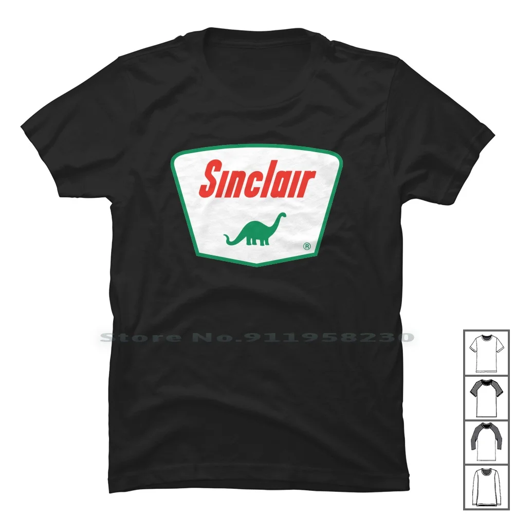 Motor Oils T Shirt 100% Cotton Dinosaur Cartoon Movie Motor Enjoy Best Logo Geek Art Sin Oil Joy