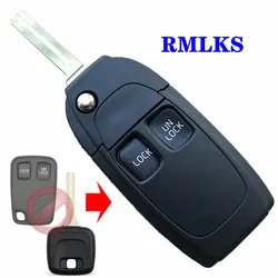 Car Remote Key Shell Case Modified key For Volvo XC70 XC90 V40 V50 V70 V90 C30 C70 S40 S60 S70 S80 Fob 2 Buttons