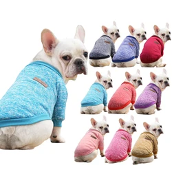 Winter Dog Clothes for Small Medium Dogs Sweater Hoodies Warm Clothing for Chihuahua French Bulldog York Dog Costume Sweatshirt