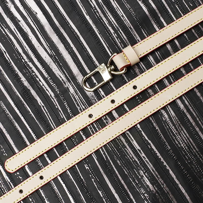 Vegetable Tanned Leather Bag Strap Handles Handbag Adjustable Shoulder Replacement Parts Belt for Women Bag Accessories